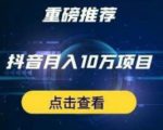 星哥抖音中视频计划：单号月入3万抖音中视频项目，百分百的风口项目-第一资源库
