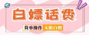 外面收费598的最新闲鱼无限白嫖话费项目,简单暴利【详细玩法教程】-第一资源库