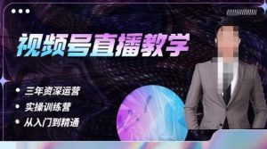 杨sir·视频号直播运营教学,视频号直播流量的底层逻辑,解决直播间没流量,不开单的窘境-第一资源库