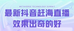 最新抖音快手赶海无人直播流量庞大,效果出奇的好(教程+素材)-第一资源库
